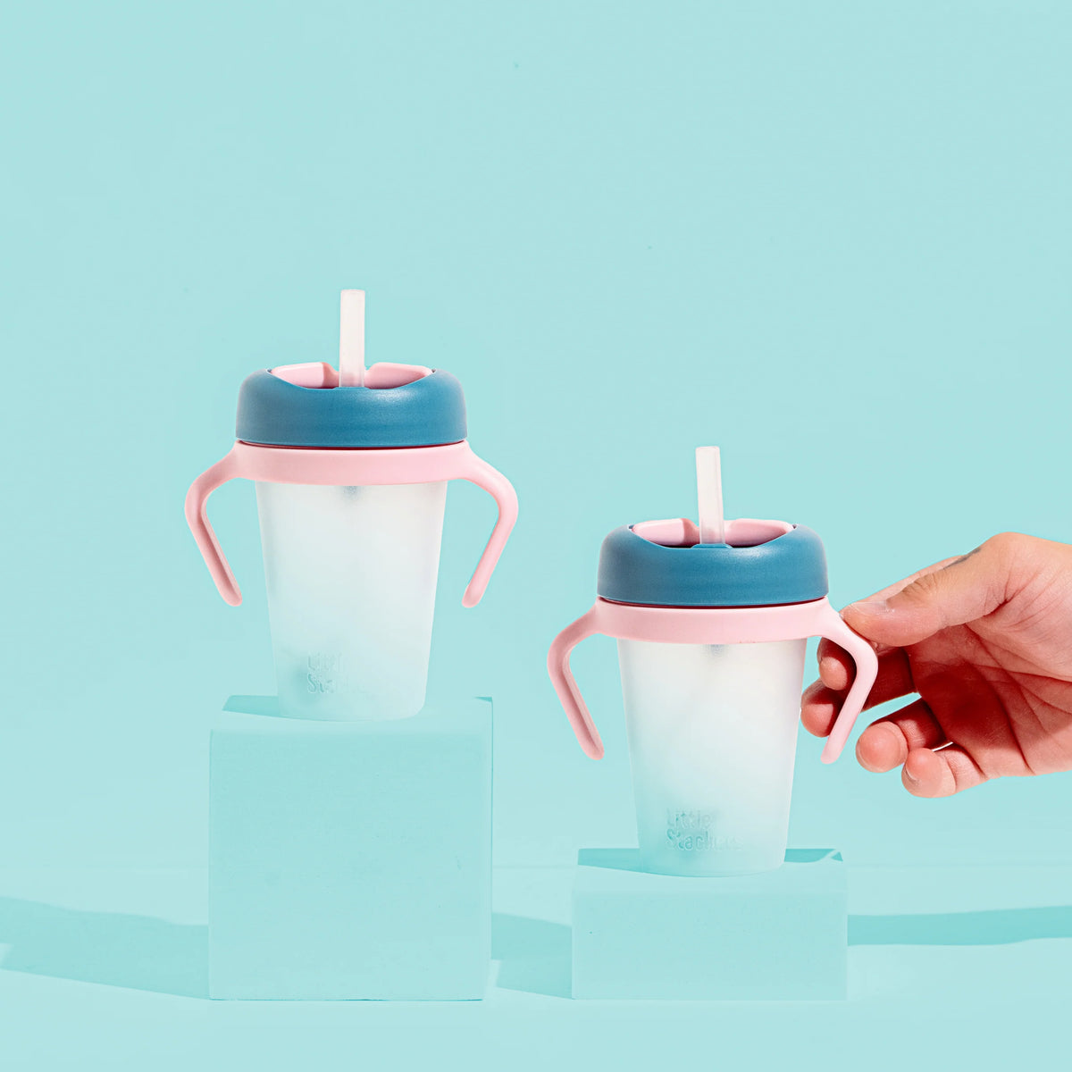 Weighted Straw Sippy Cup 2pc