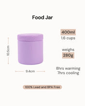 Load image into Gallery viewer, Insulated Food Jar | Lilac