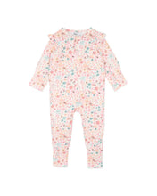 Load image into Gallery viewer, Fern Floral LS Organic Zipsuit
