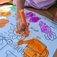 Load image into Gallery viewer, My First Colours, Colouring &amp; Doodle Mat