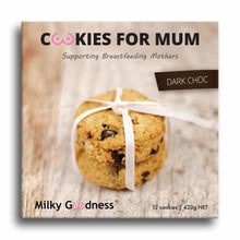 Load image into Gallery viewer, Dark Choc Chip Lactation Cookies