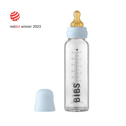 Glass Bottle | Baby Blue 225ml