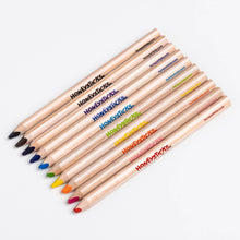 Load image into Gallery viewer, Honeysticks 3-in-1 Beeswax Pencils Jumbo Triangles 10pk
