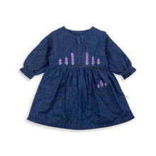 Load image into Gallery viewer, Embroidery Dress | Denim