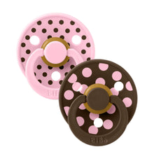 Load image into Gallery viewer, BIBS Pacifier Size 2 | 6-18M | Round Natural Rubber Teat