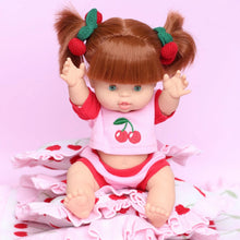 Load image into Gallery viewer, Cherry Dolls Top and Bloomer Set