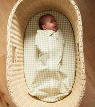 Load image into Gallery viewer, Swaddle Sleeping Bag | Gumleaf Gingham