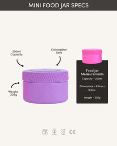Insulated Mini Food Jar | Mojito