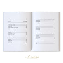 Load image into Gallery viewer, Classic White Linen Baby Memory Book with Keepsake Box