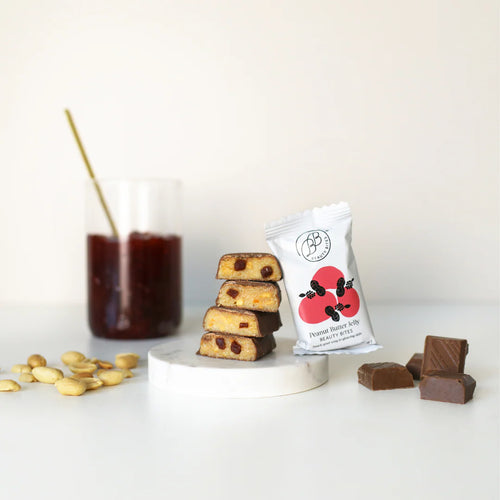 Peanut Butter Jelly Beauty Bites