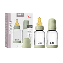 Load image into Gallery viewer, BIBS Glass Bottle Complete Set (2 Pack) 120ml Latex - Sage