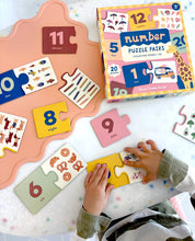 Load image into Gallery viewer, Number Puzzle Pairs - Kids Toys Learning Game Educational