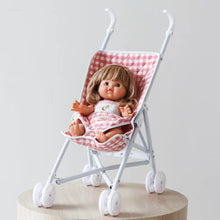 Load image into Gallery viewer, Dolls Stroller | Pink Gingham