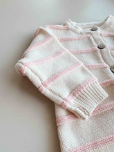 Load image into Gallery viewer, Raised Stripe Full Romper | Sweetpea