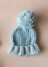 Load image into Gallery viewer, Chunky Cotton Beanie | Sky