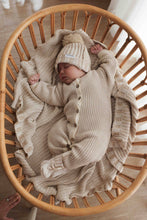 Load image into Gallery viewer, Chunky Knit Blanket | Oat