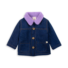 Load image into Gallery viewer, Shacket | Lavender Frost Denim
