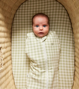 Swaddle Sleeping Bag | Gumleaf Gingham