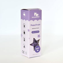 Load image into Gallery viewer, Poppy Purple Water-Based, scratch off Nail Polish for Kids