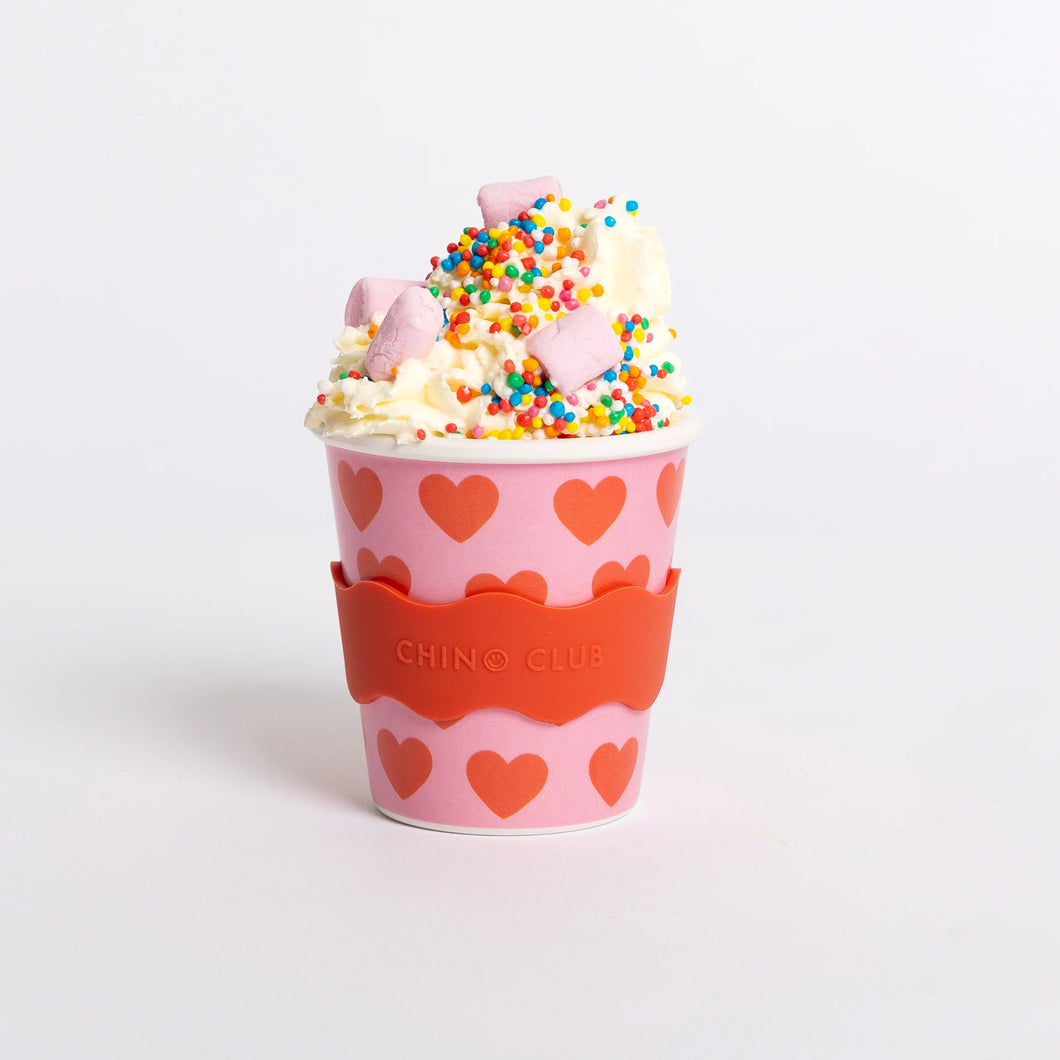 Hearts Babychino Cup