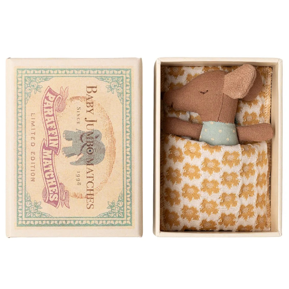 Sleepy Wakey Baby Mouse in box Blue 2025