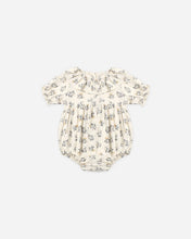 Load image into Gallery viewer, French Floral Collared Romper