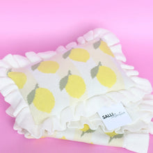 Load image into Gallery viewer, Freshly Squeezed Frilled Dolls Blanket and Pillow Set
