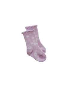 Socks | Iris (Lilac Fleck)