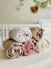 Load image into Gallery viewer, Shell Baby Blanket Whisper White