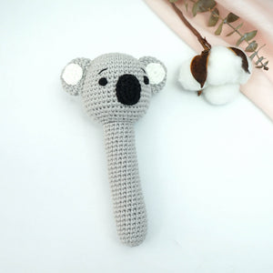 Crochet Hand Rattle | Kiki Koala
