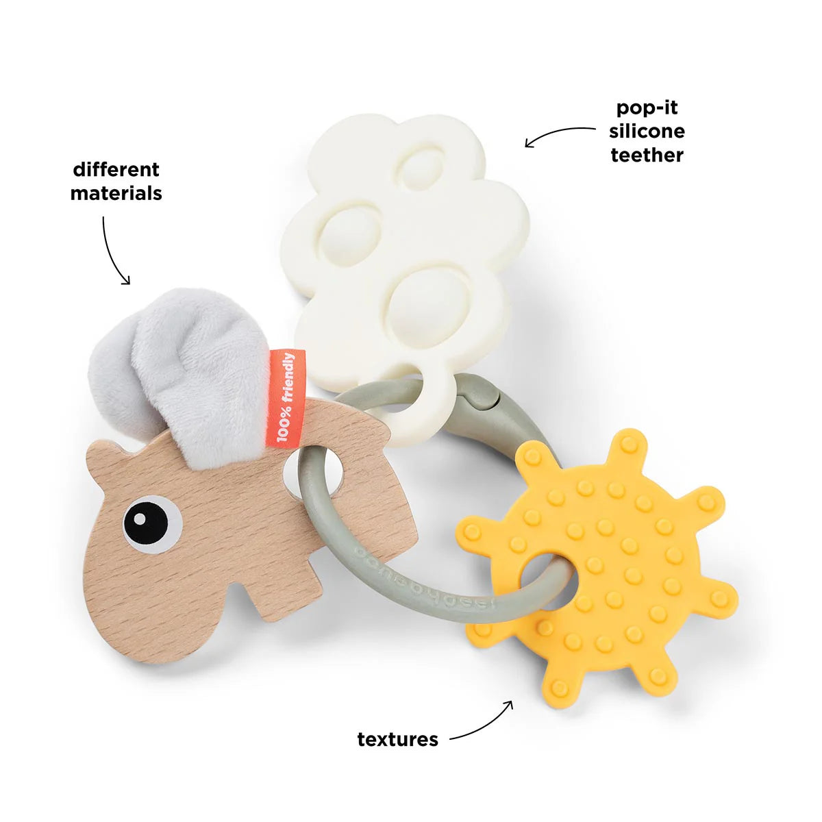 Sensory Activity Ring Happy Cloud