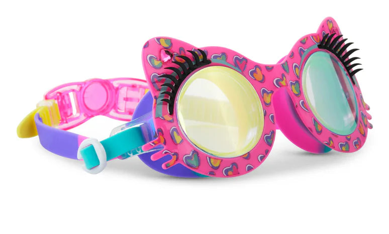 6YRS+ Purrty Pink Paws Swim Goggles