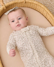 Load image into Gallery viewer, Floret Zip Long Sleeve Sleeper Footie