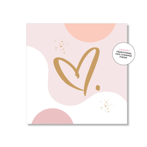 Creamy Soda Heart | Mini Card