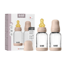 Load image into Gallery viewer, BIBS Glass Bottle Complete Set (2 Pack) 120ml Latex - Blush