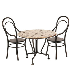 Dining Table Set with 2 Chairs