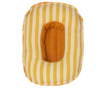 Load image into Gallery viewer, Mouse Rubber Boat Small Yellow Stripes