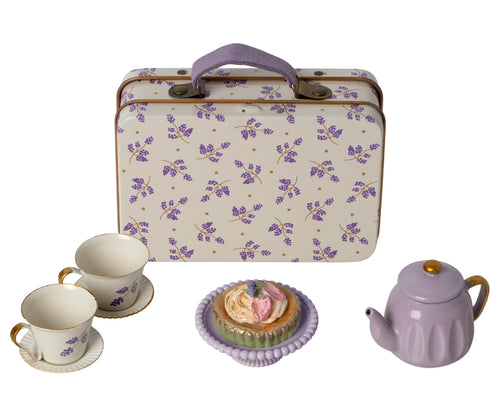 Afternoon Tea Set Purple Madelaine