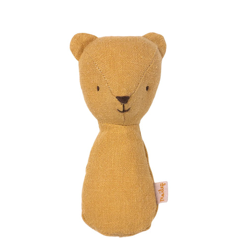 Teddy Rattle Dusty Yellow