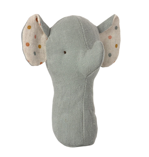 Lullaby Friends Elephant Rattle Dusty Blue