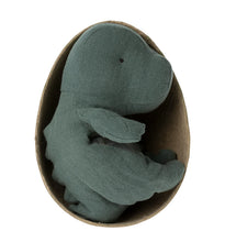 Load image into Gallery viewer, Maileg Gantosaurus In Egg Small dark petrol