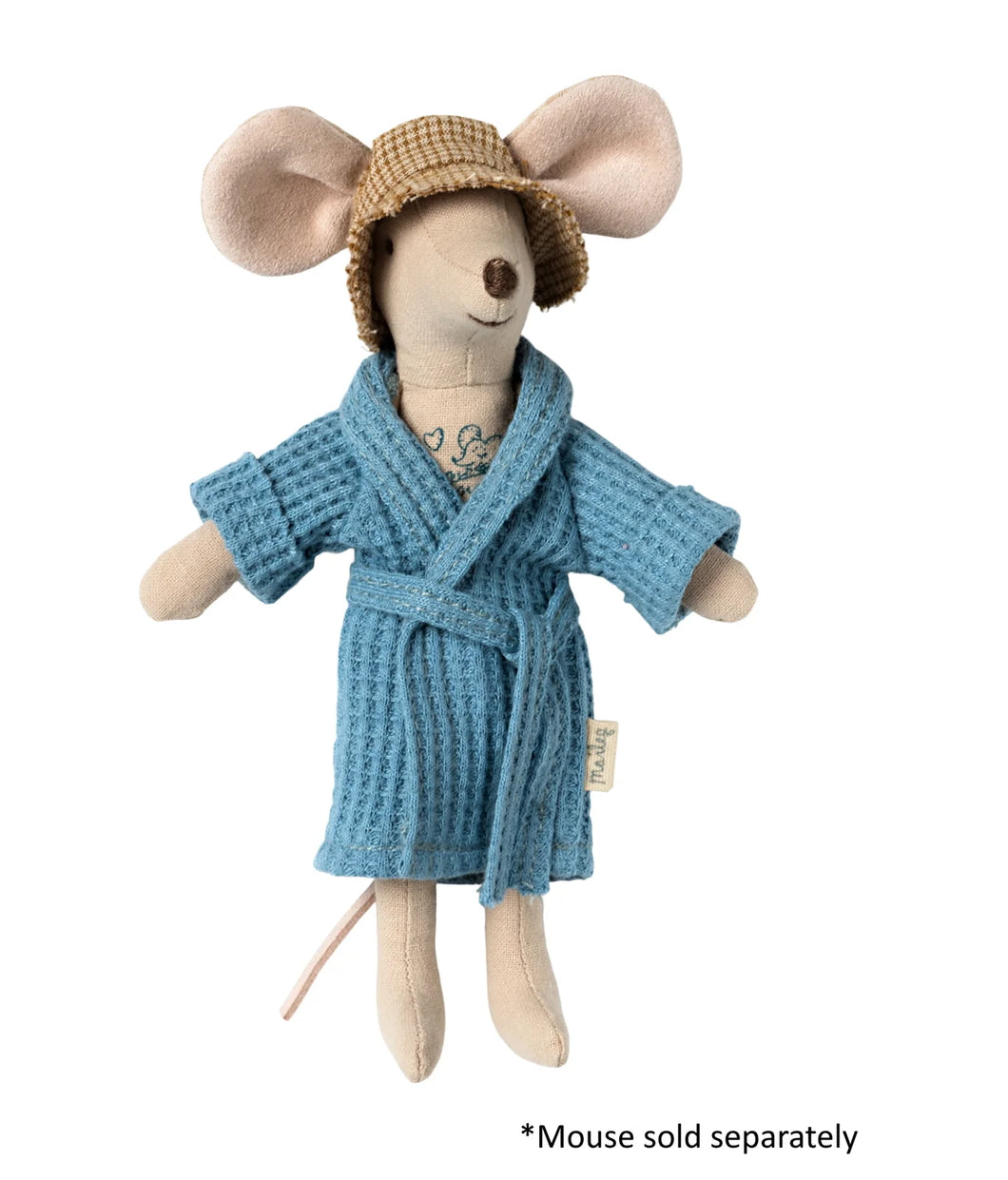 Mouse Bathrobe | Dusty Blue