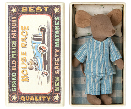 Mouse Big Brother Brown in Matchbox