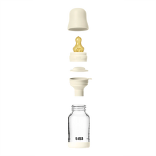 Load image into Gallery viewer, BIBS Glass Bottle Complete Set (2 Pack) 120ml Latex - Ivory