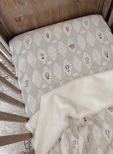 Load image into Gallery viewer, Up and Away Fitted Cot Sheet