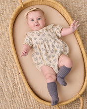Load image into Gallery viewer, French Floral Collared Romper