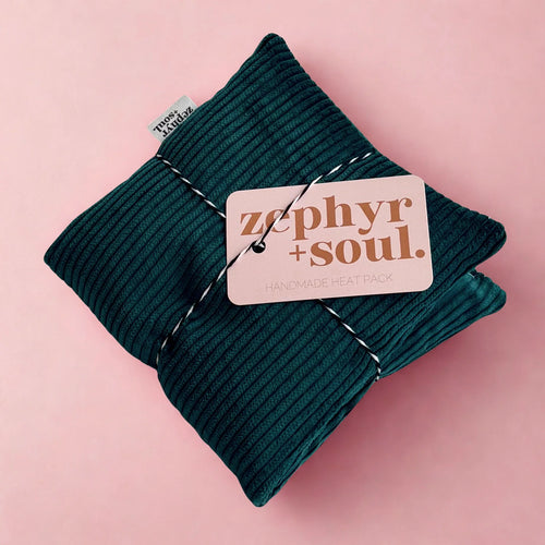 Deep Green Corduroy Heat Pack