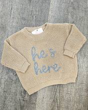 Load image into Gallery viewer, He&#39;s Here Knit