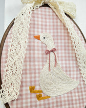 Load image into Gallery viewer, Large Gingham Goose Hoop