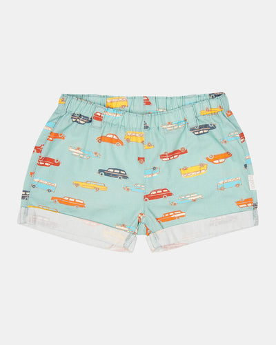 Baby Shorts Odyssey | Wagon Wheels SIZE 6-12M